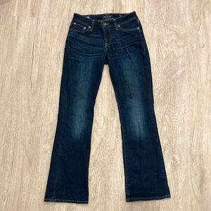 Lucky Brand dark wash jeans, size 0/25